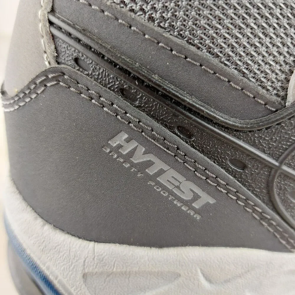 HYTEST Men's 9.5 M Safety Footwear Multisport HI EH Steel Toe Gray Work Shoe
